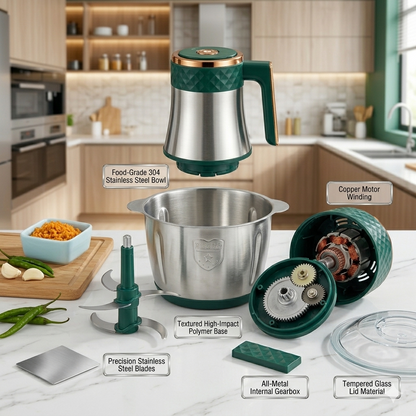 STAINLESS STEEL FOOD CHOPPER   ( 3L )